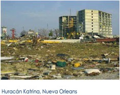huracanes, terremotos